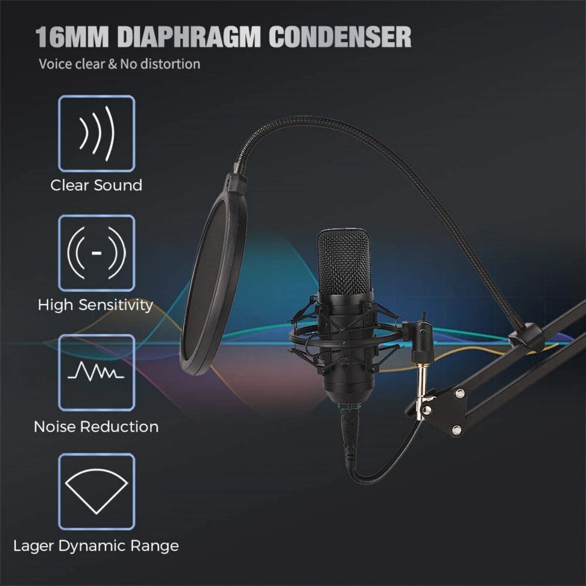 Pro Studio Recording Mic Kit