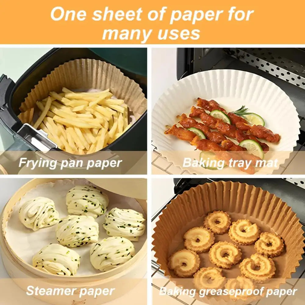Air Fryer Paper Liners (100pcs)