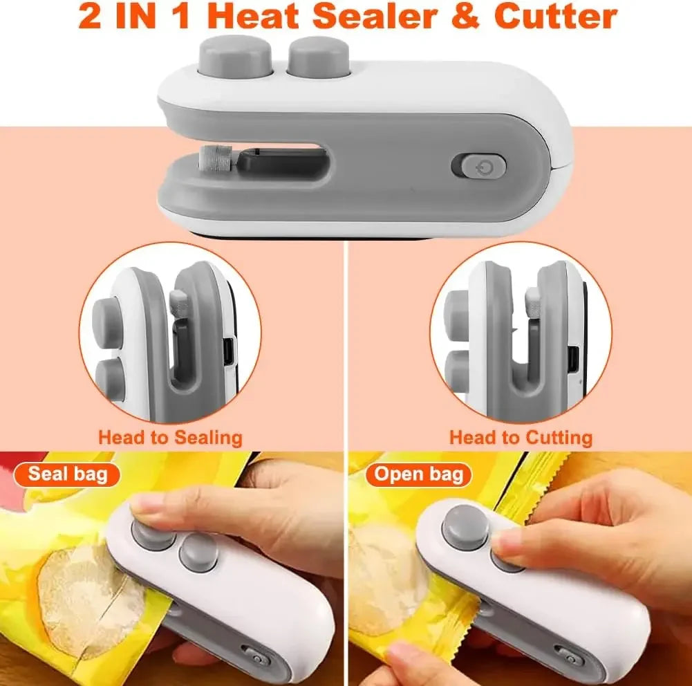 USB Mini Bag Sealer Clip