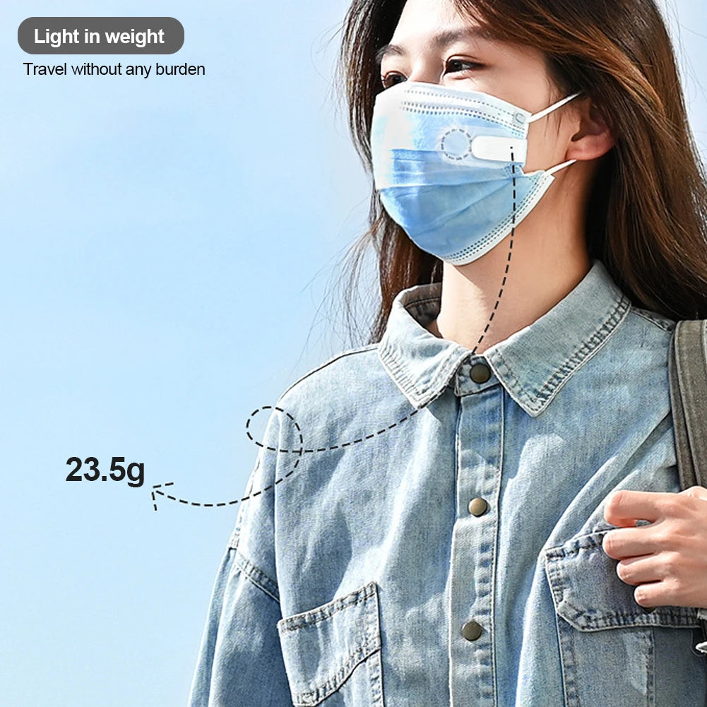 Wearable USB Mask Fan