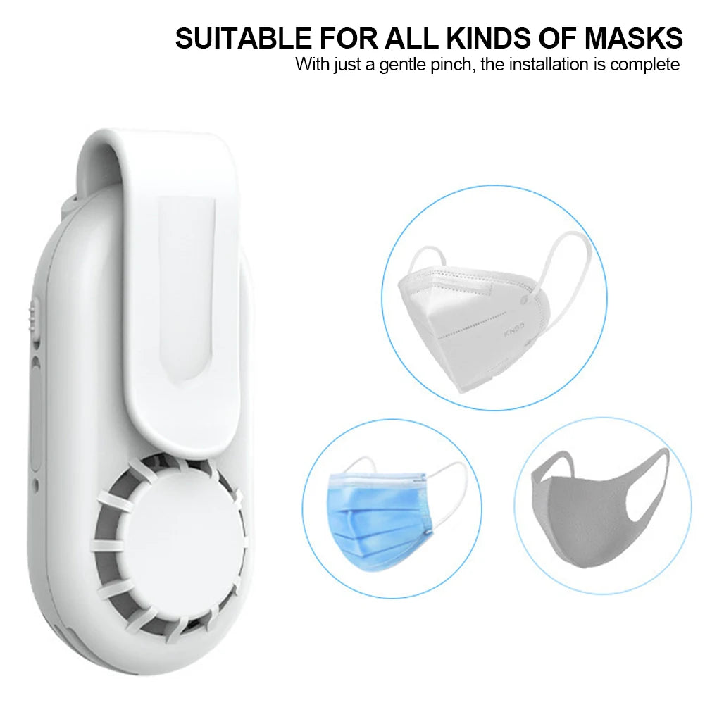 Wearable USB Mask Fan