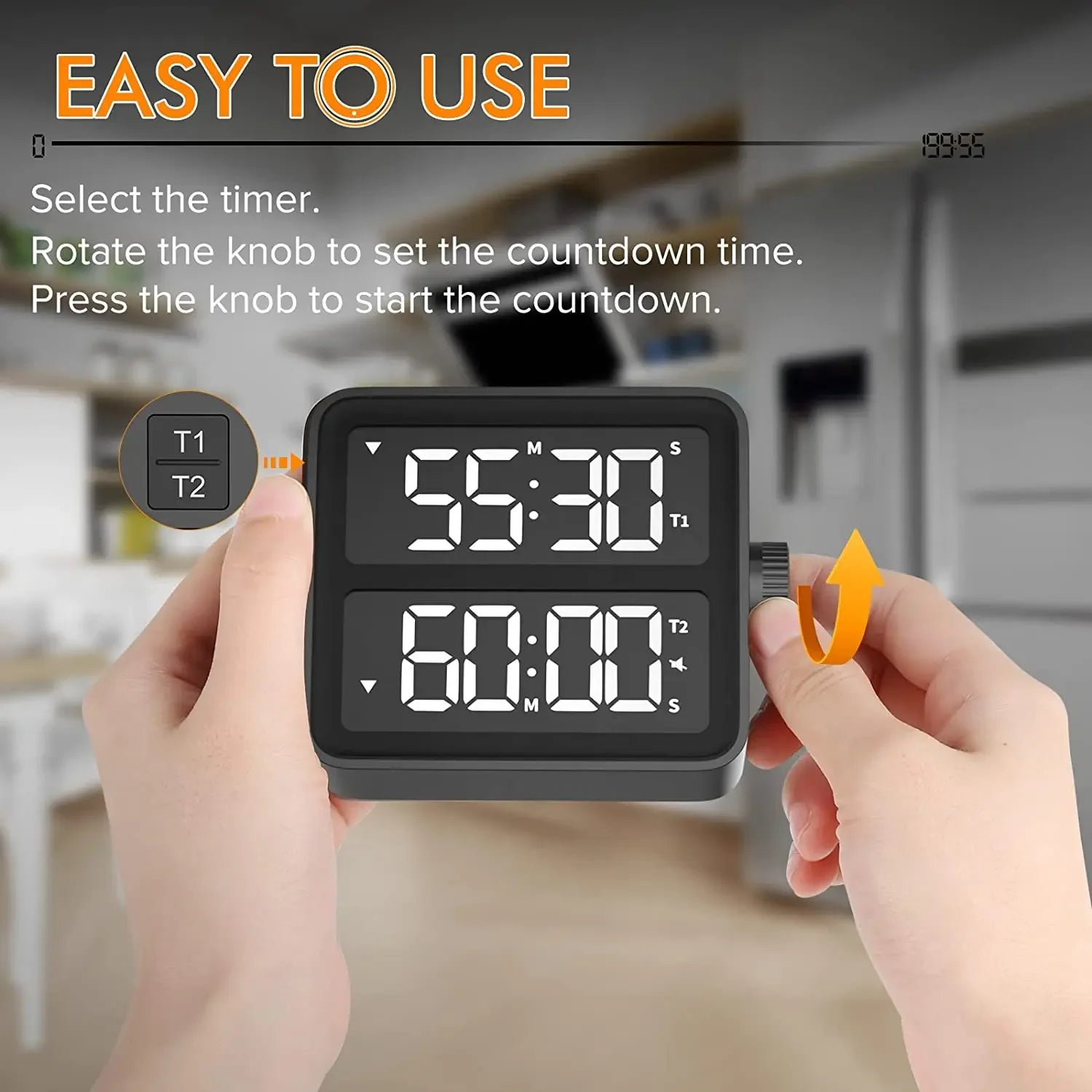 Dual Screen Digital Timer