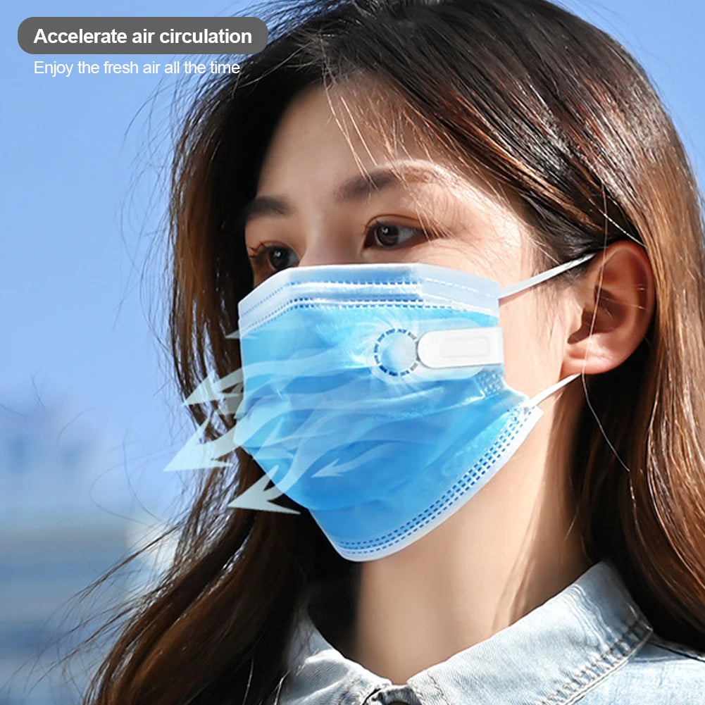 Wearable USB Mask Fan