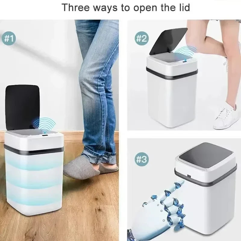 Smart Touch Kitchen Trash Can