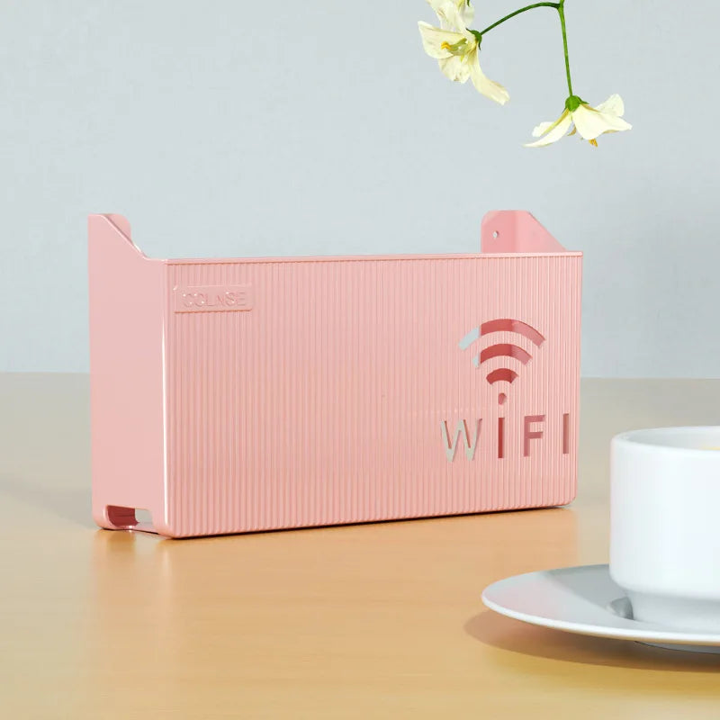 Wall-Mount WiFi Organizer Box