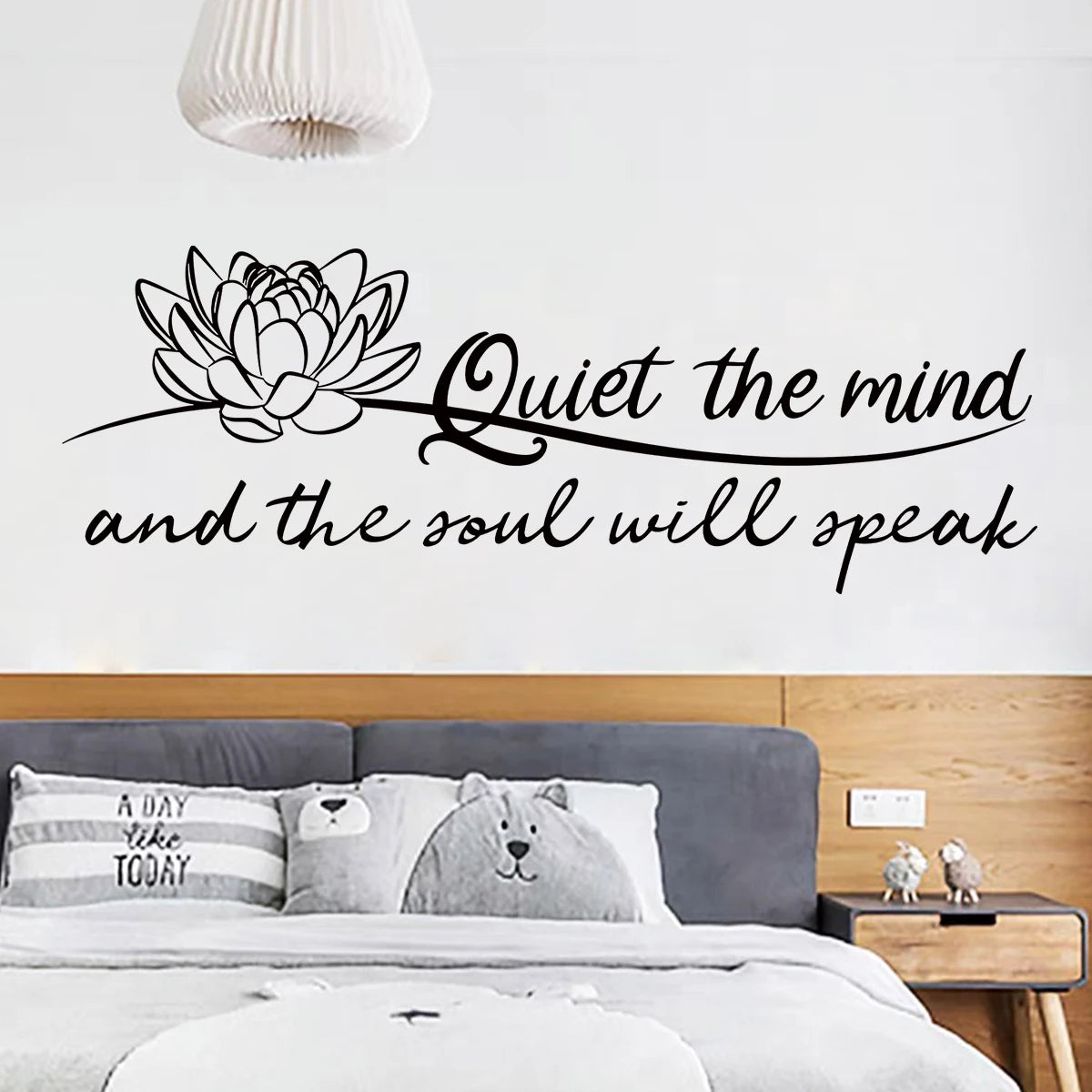 "Quiet The Mind" Wall Decals