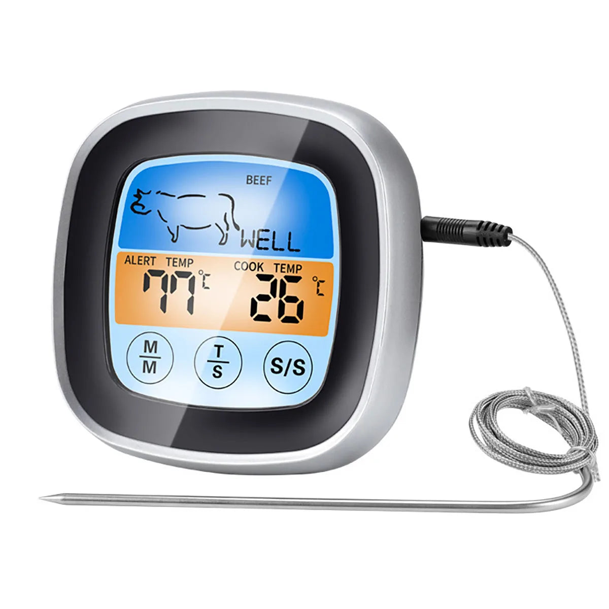 Touchscreen Meat Thermometer Probe