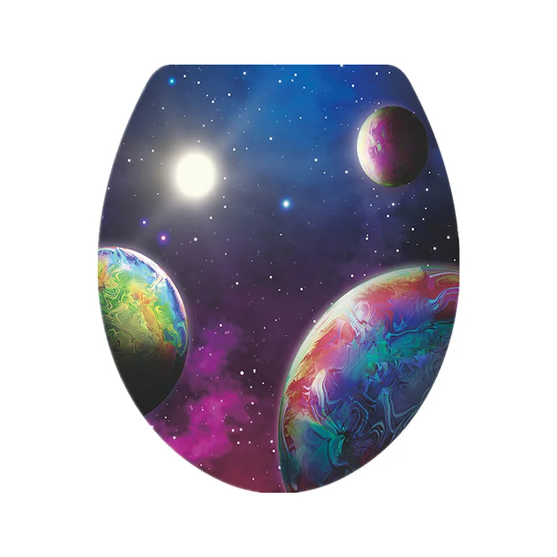 3D Toilet Lid Sticker