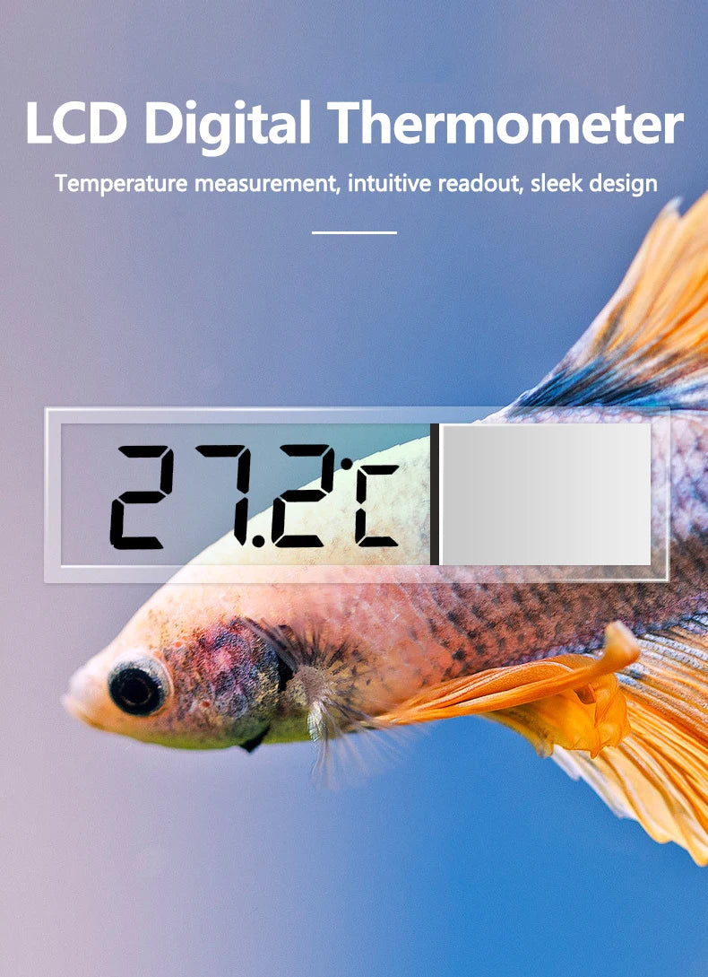 LED Aquarium Temp Thermometer