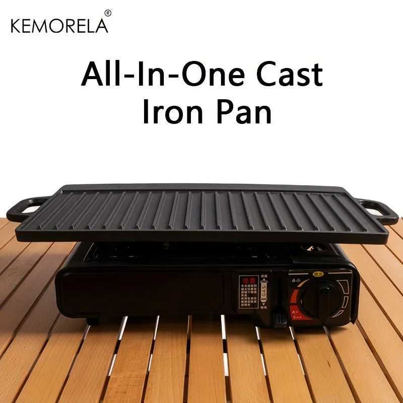 Reversible Cast Iron Grill Pan