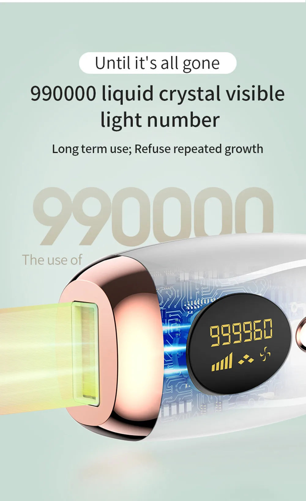 Painless IPL Laser Epilator
