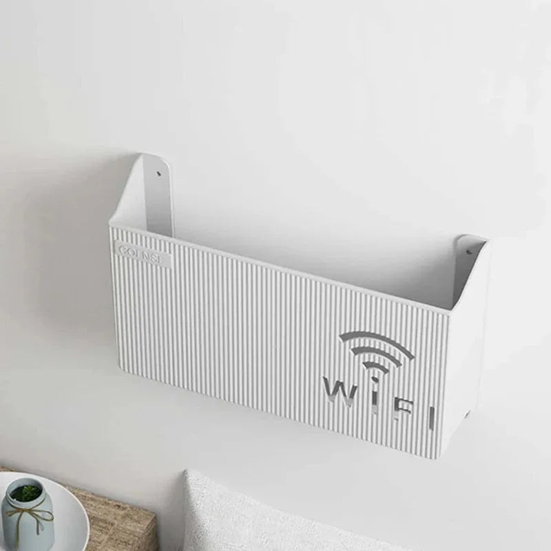 Wall-Mount WiFi Organizer Box
