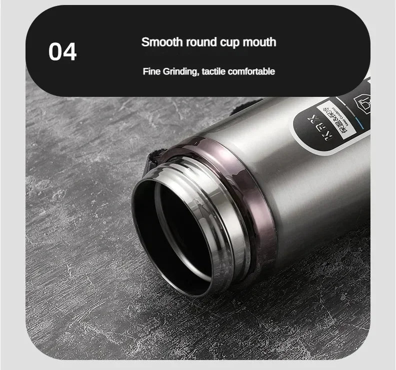 LED Temp Display Thermos Bottle