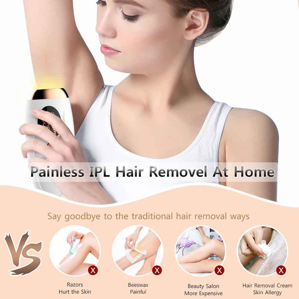 Painless IPL Laser Epilator