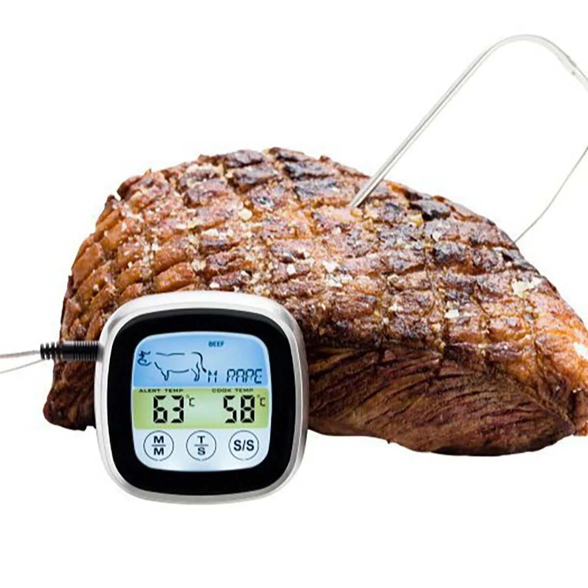 Touchscreen Meat Thermometer Probe