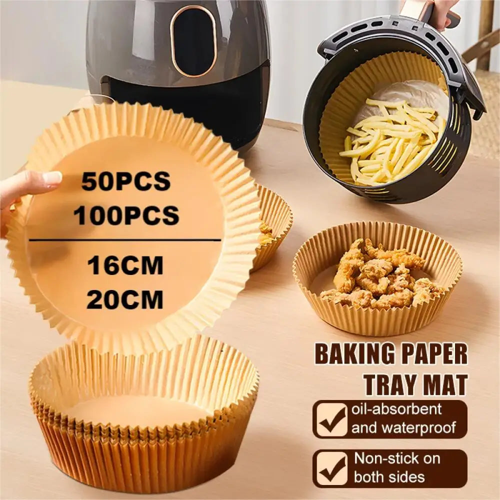Air Fryer Paper Liners (100pcs)